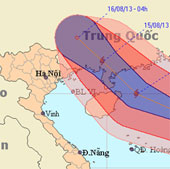 Typhoon Utor is likely to cause heavy rain for the North