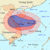 Typhoon Wutip headed to Central