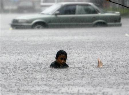 Typhoons and floods devastated the Philippine capital