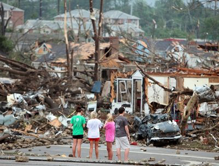 Typhoons devastated the United States, killing 159 people