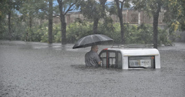Typhoons move more slowly worldwide