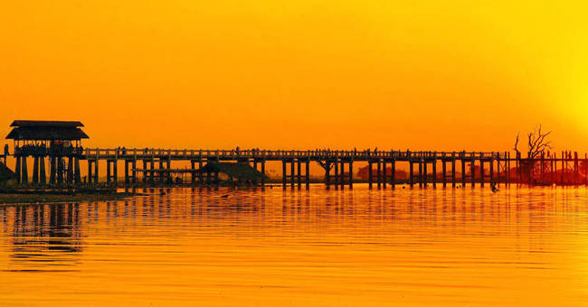 U Bein - The oldest and longest wooden bridge in the world