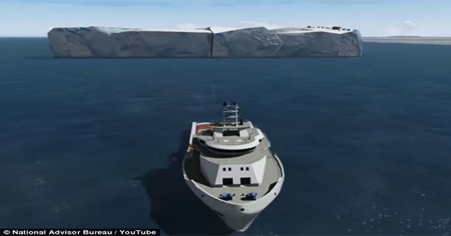 UAE calculated to drag the South Pole ice 9,000km away to make drinking water