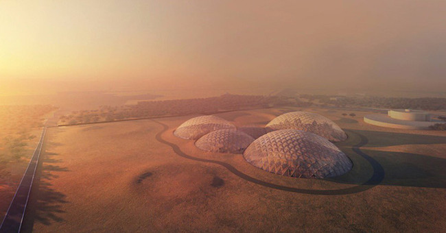 UAE's future Mars City on Earth