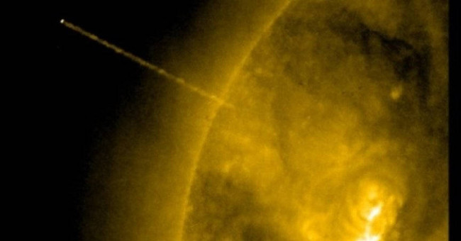 UFO monsters 'suck energy' from the sun