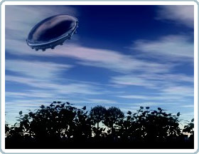 UFOs often land and explode on Earth