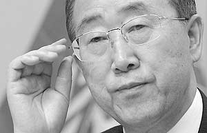 UN: dangerous climate change like war
