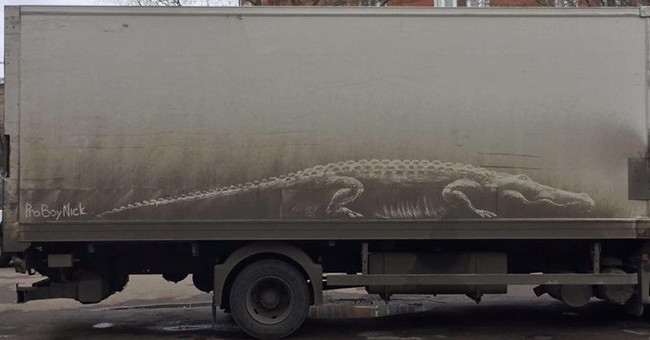 Unbelievably impressive art came out of dirt