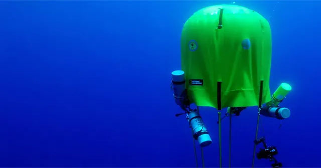 Underwater tent - the key to realizing a picnic dream in ... the ocean