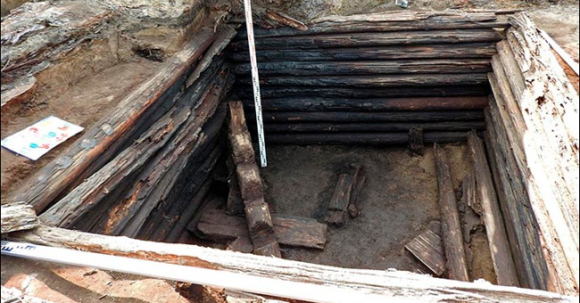 Unearth burnt house ruins, discover 400-year-old baked radish