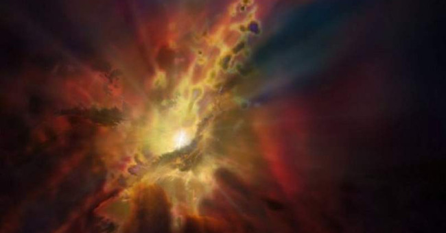 Unexpected discovery: Rain occurs in cosmic black hole