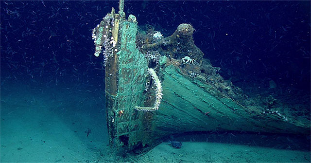 Unexpectedly discovered the mysterious 19th century shipwreck in the Gulf of Mexico