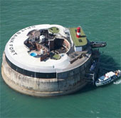Unique hotel 'fort' between the ocean