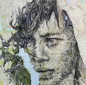 Unique portraits on the map