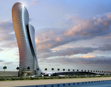 Unique tree-shaped skyscrapers