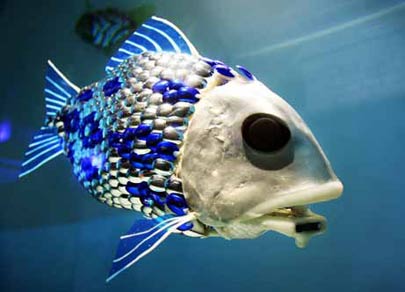 Unique underwater robot