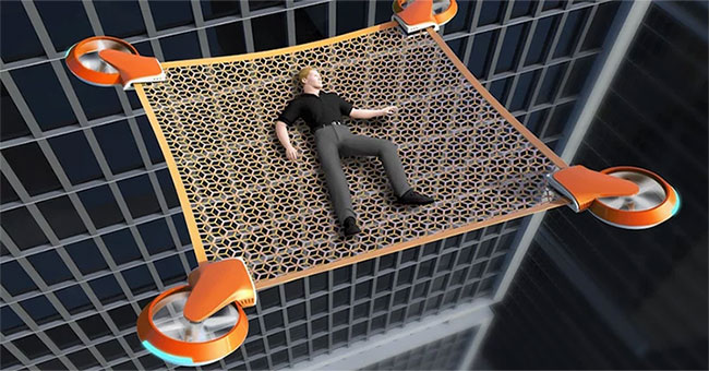 Unmanned aerial vehicles can participate in rescue in the future