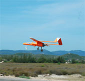 Unmanned aircraft take photos of marine ecosystems