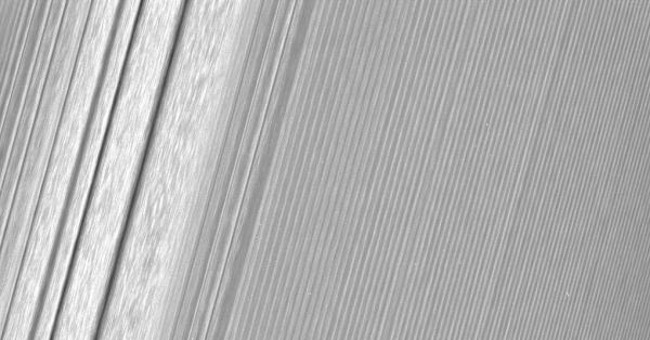 Unprecedented detailed images of Saturn's icy belt