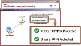 Upgrade wireless network security