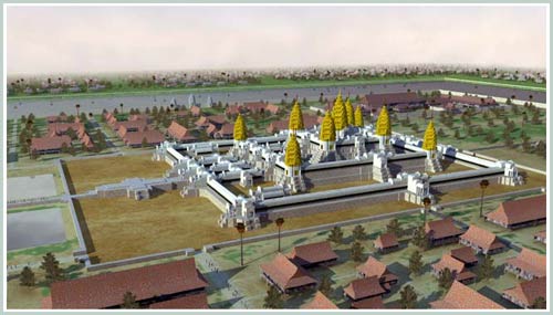 Urban rampant may have exterminated Angkor Wat