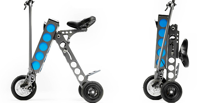 URB-E: Battery-operated scooter, foldable