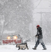 US: 16 people died of cold and snow storms