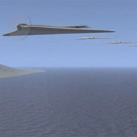 US development of super-plane, unmanned