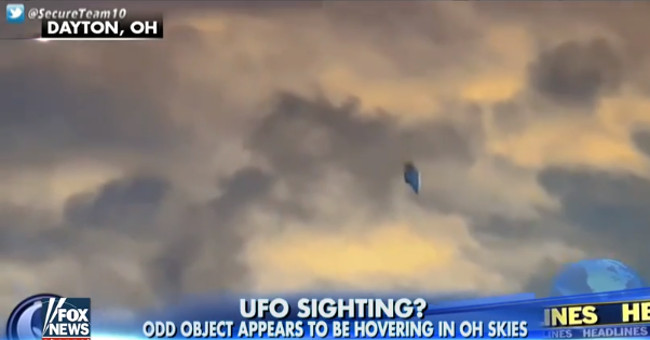 USA: Detecting a suspected UFO object near a military base?