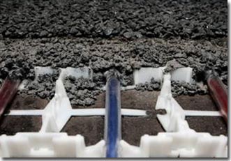 Use asphalt to produce energy