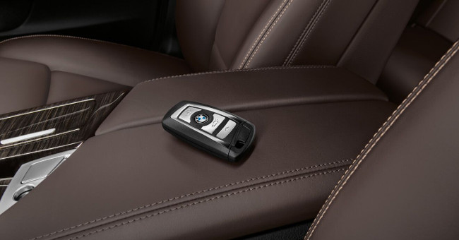 Use BMW's remote car lock technology to steal