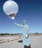 Use bubbles to study cirrus clouds
