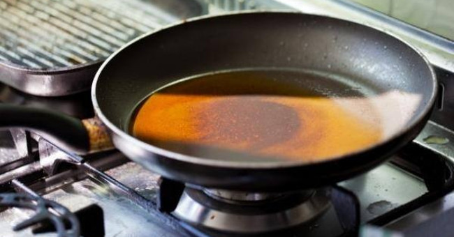 Use cooking oil used as fuel for buses and ships