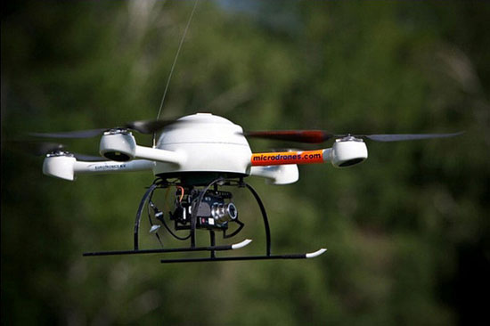 Use drones for archeology