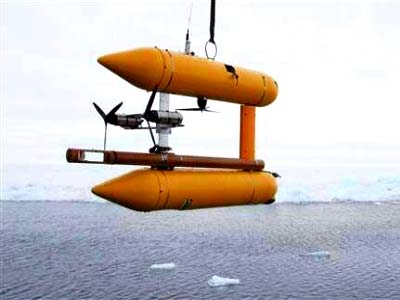 Use robots to detect life in the Arctic Ocean