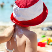 Use sunscreen when your baby can prevent cancer later