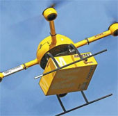 Use UAV to transport drugs