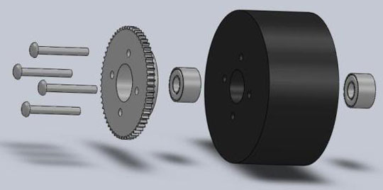 Use ultrasonic waves to open the screws