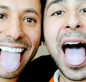 Use your tongue to brush your teeth