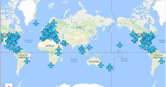 Useful maps for free wifi access at any airport