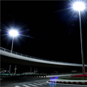 Using energy saving technology for street lights