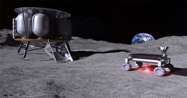 Using Moon dust as input material for 3D printing