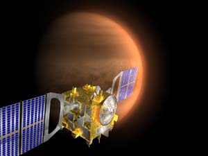 Venus Express explorer ship enters Venus's orbit