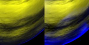 Venus: images of Oxygen, a year of data collection