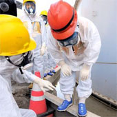 Very high radiation index at Fukushima