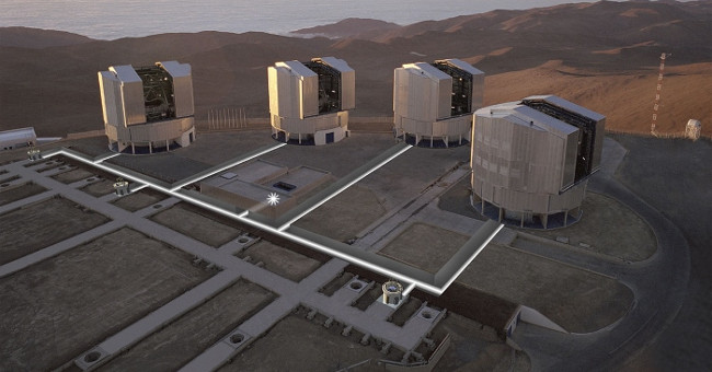 Very Large Telescope: The pure eyes of humanity look at the universe