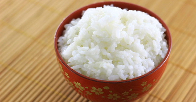 Very simple way to cook rice without eating fat