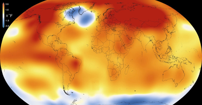 Video: 135 years of global warming summed up for more than 30 seconds
