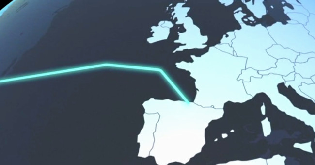 Video: 6,400km undersea fiber network connecting the two continents