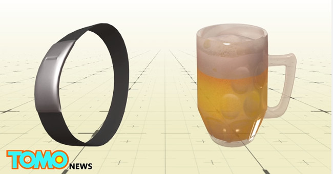 Video: Alcohol alert bracelet for drinkers